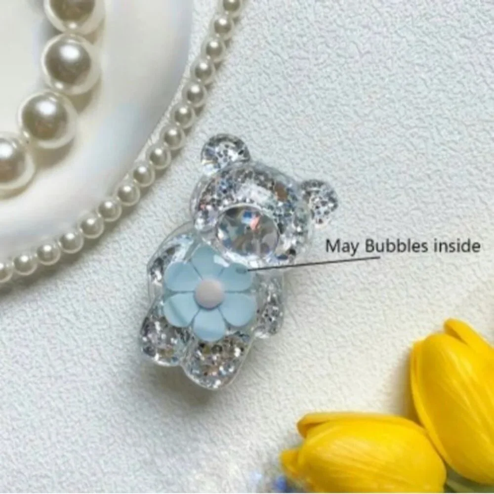CellPhone Finger Stand Cute Bear Daisy Phone Comfortable Grip Anti-Slip …